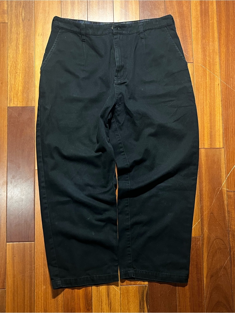 Butter Men's Black Chino Pants